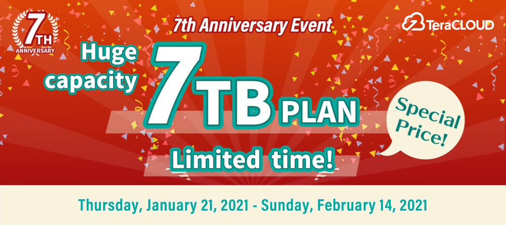 7TB PLAN 7TB PLAN