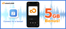 Campaign/Evermusic x InfiniCLOUD Free 5GB Present Campaign