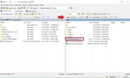 WinSCP Step 1. Select file or folder- click download or drag and drop.png WinSCP Step 1. Select file or folder- click download or drag and drop.png