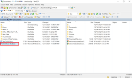WinSCP Step 3. Download is complete.png WinSCP Step 3. Download is complete.png