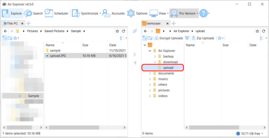 Select the directory