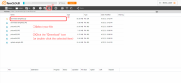 Select your file to download