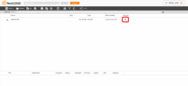 Shared files indicated with an icon Shared files indicated with an icon