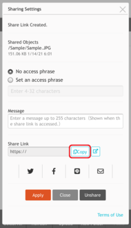 Share link created Share link created