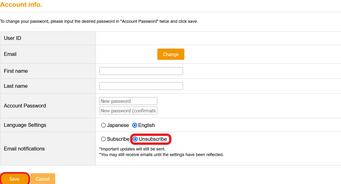 Select preference and click save Select preference and click save