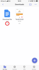 Select file(s) or folder(s)