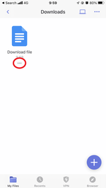 Select file(s)