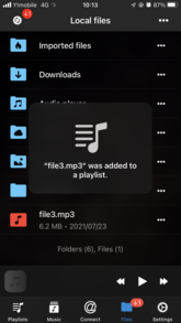 S4. Playlist- File has been added to playlist.png S4. Playlist- File has been added to playlist.png