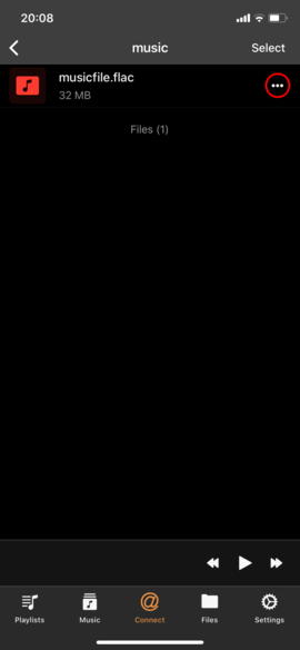 Select file to download